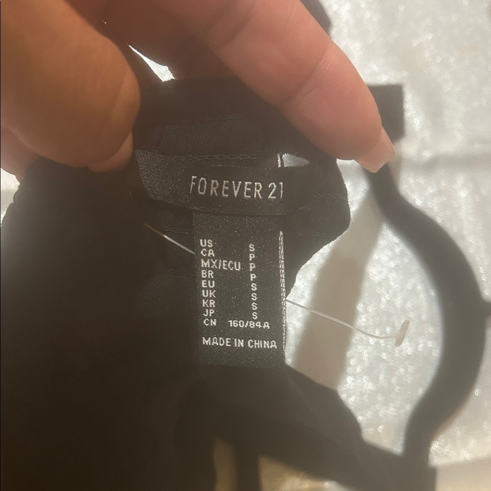Forever 21 Black Mini Dress - Picture 5 of 8